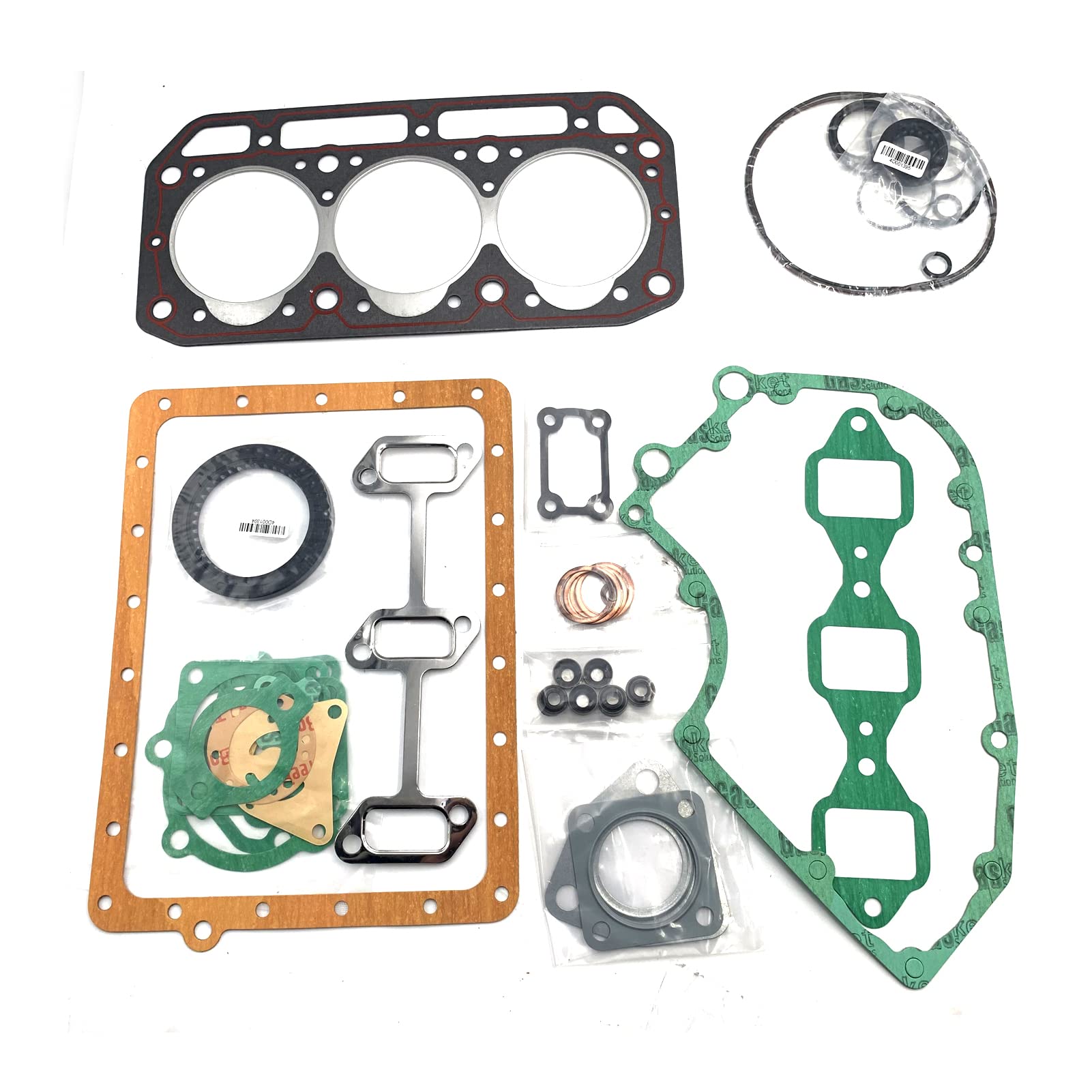 パーツ ttt Amazon.com: 3T84HLE 3T84HLE-TBS 3D84-1 Full Gasket Kit for Yanmar